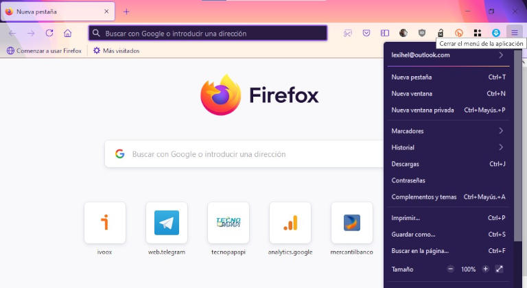 Firefox 89 se ve excelente