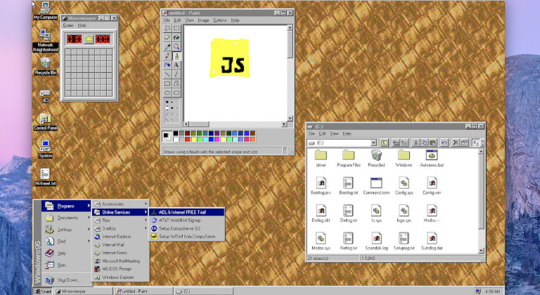 Windows 95 tiene casi 26 años