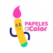 papeles a color