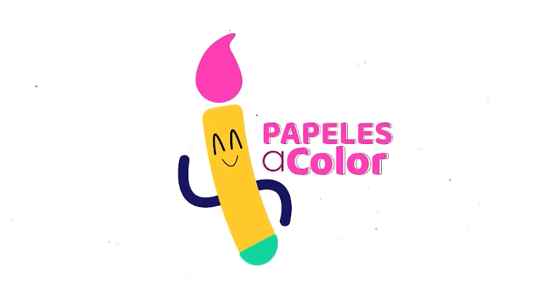 papeles a color