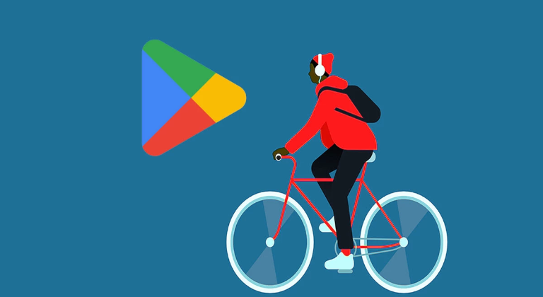 en bicicleta con Google Maps podcast