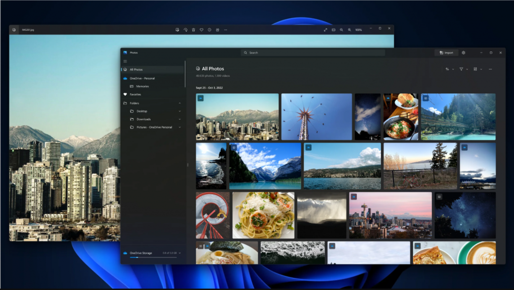 El nuevo visor de fotos de Windows 11 está disponible para los Insiders