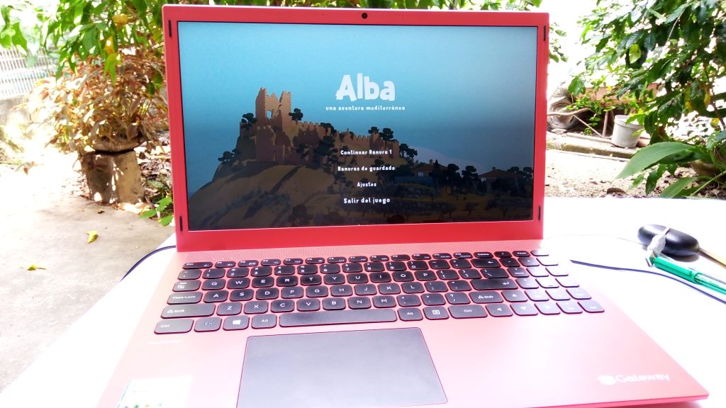 laptop Gateway GWTN156-11 corriendo Alba: A Wild Life Adventure
