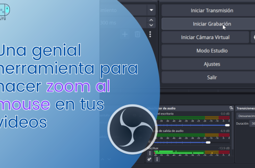 Hacer zoom al mouse en OBS