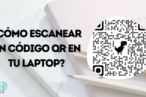 escanear códigos QR en una laptop